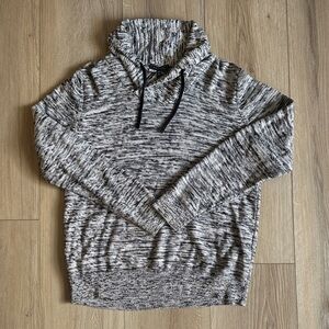 Express Monochrome Knit Hoodie